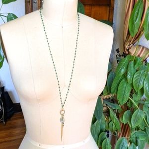 Diane Yang semi precious stone necklace
